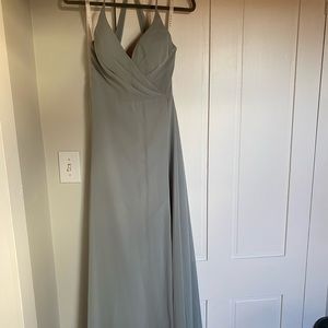 Azazie dress - Davis in Dolphins Grey Size A4. Never worn brand new!